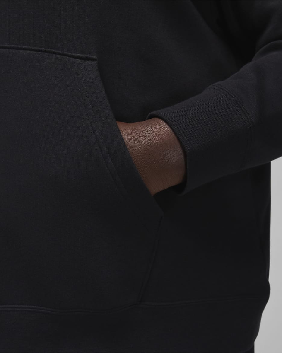 Jordan Brooklyn Fleece hoodie voor dames Plus Size Nike NL